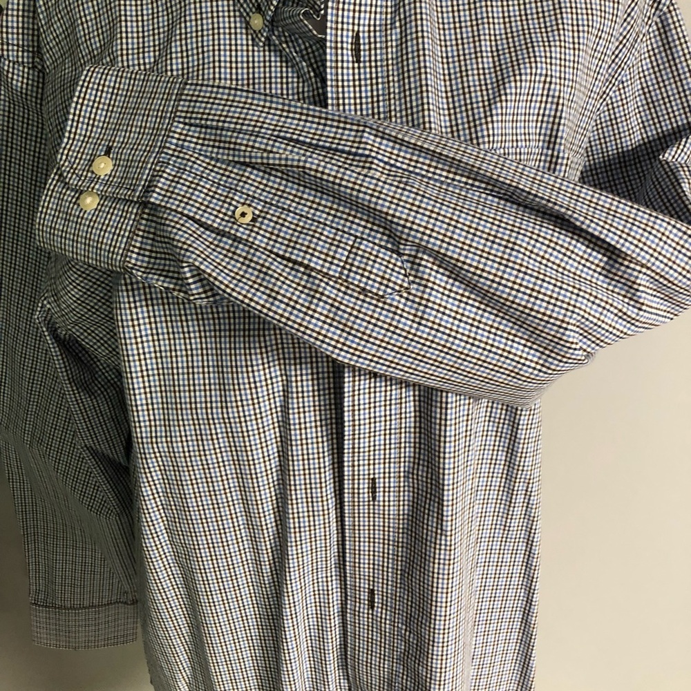 Mens Long Sleeved Button Down Shirt By IZOD Medium - Picture 11 of 13